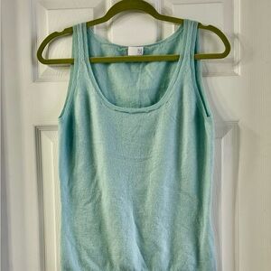 TSE Cashmere Women's Aqua Tank Top